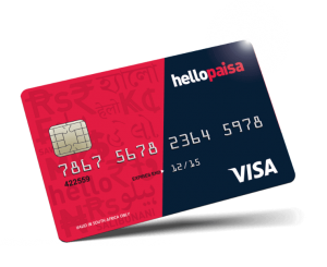 hellopaisa - VISA Banking Card